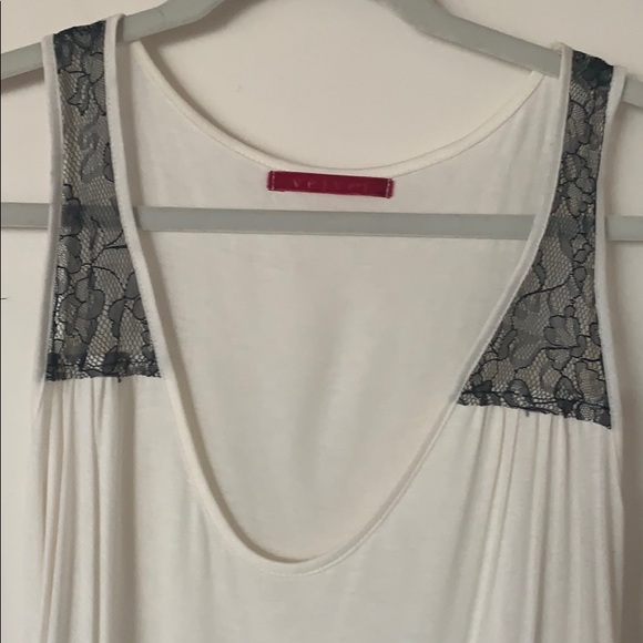 Velvet by Graham & Spencer Tank w/ Lace Detail - Picture 2 of 4
